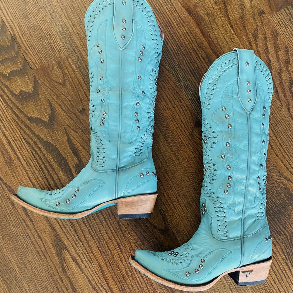 Turquoise Lane Western Leather Boots
